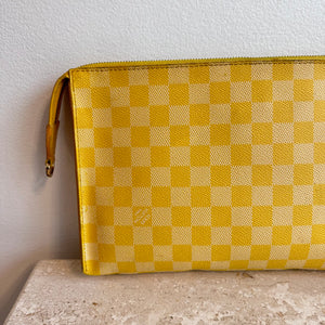 Pre-Owned LOUIS VUITTON Damier Couleurs Modul Shoulder Bag Mimosa