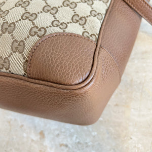 Pre-Owned GUCCI Monogram Canvas Bree Small Tote