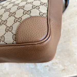 Pre-Owned GUCCI Monogram Canvas Bree Small Tote