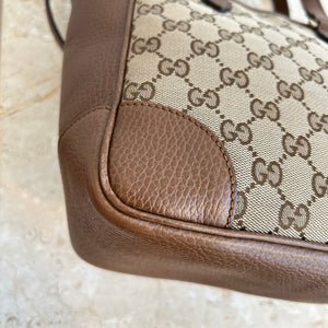 Pre-Owned GUCCI Monogram Canvas Bree Small Tote