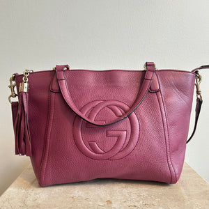 Pre-Owned GUCCI Small Soho Cellarius Tote