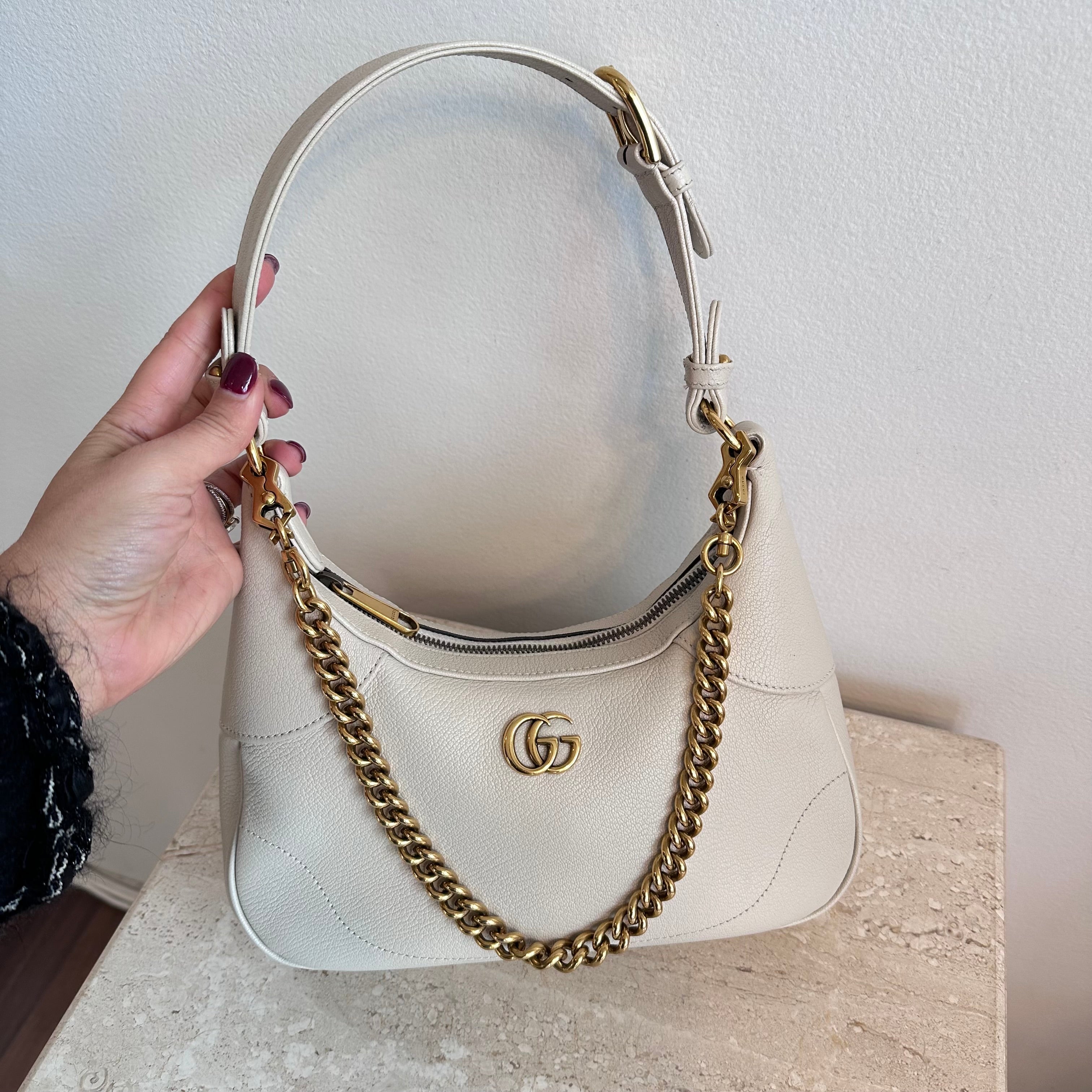 Pre-Owned GUCCI Aphrodite Small Shoulder Bag