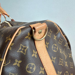 Pre-Owned LOUIS VUITTON Monogram Keepall 60 Bandoulier