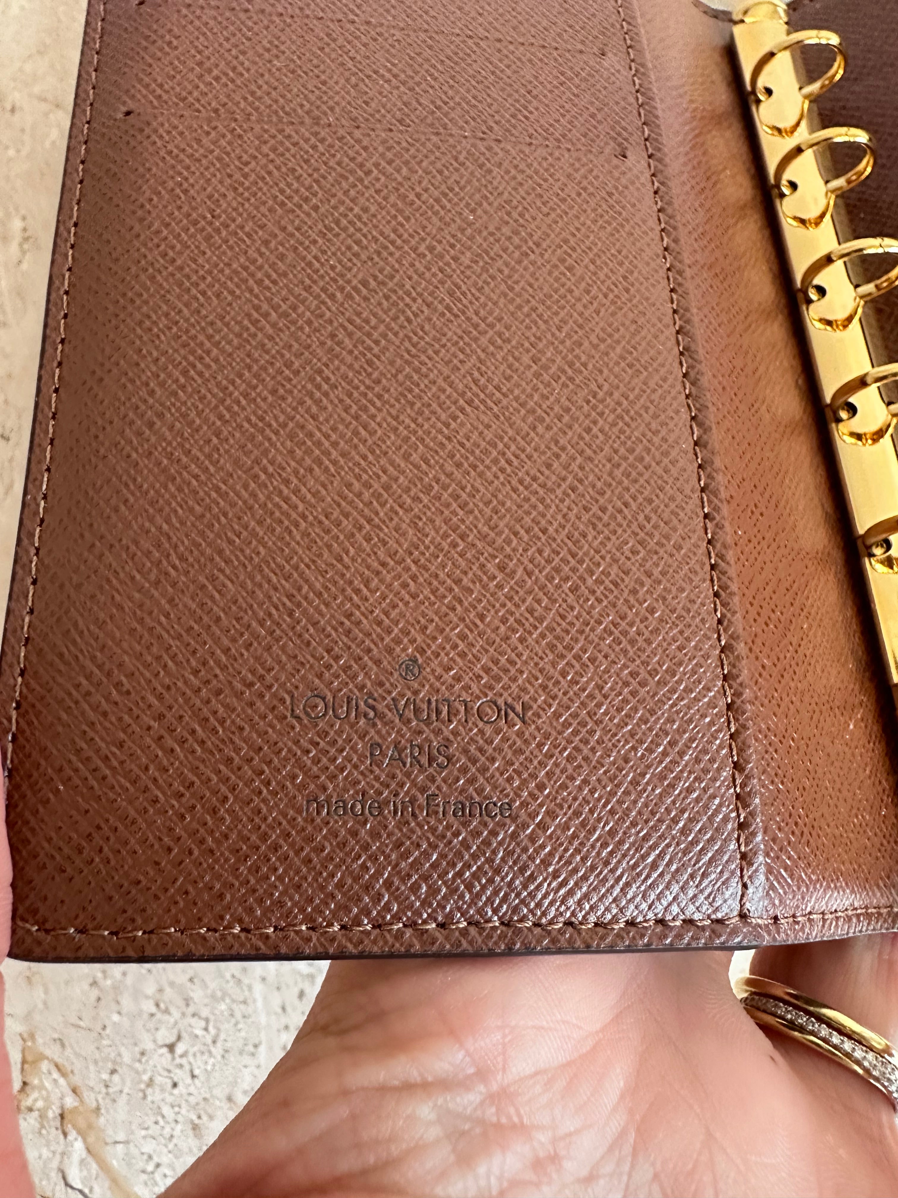 Louis Vuitton Small Ring Agenda Cover Evasion at 1stDibs