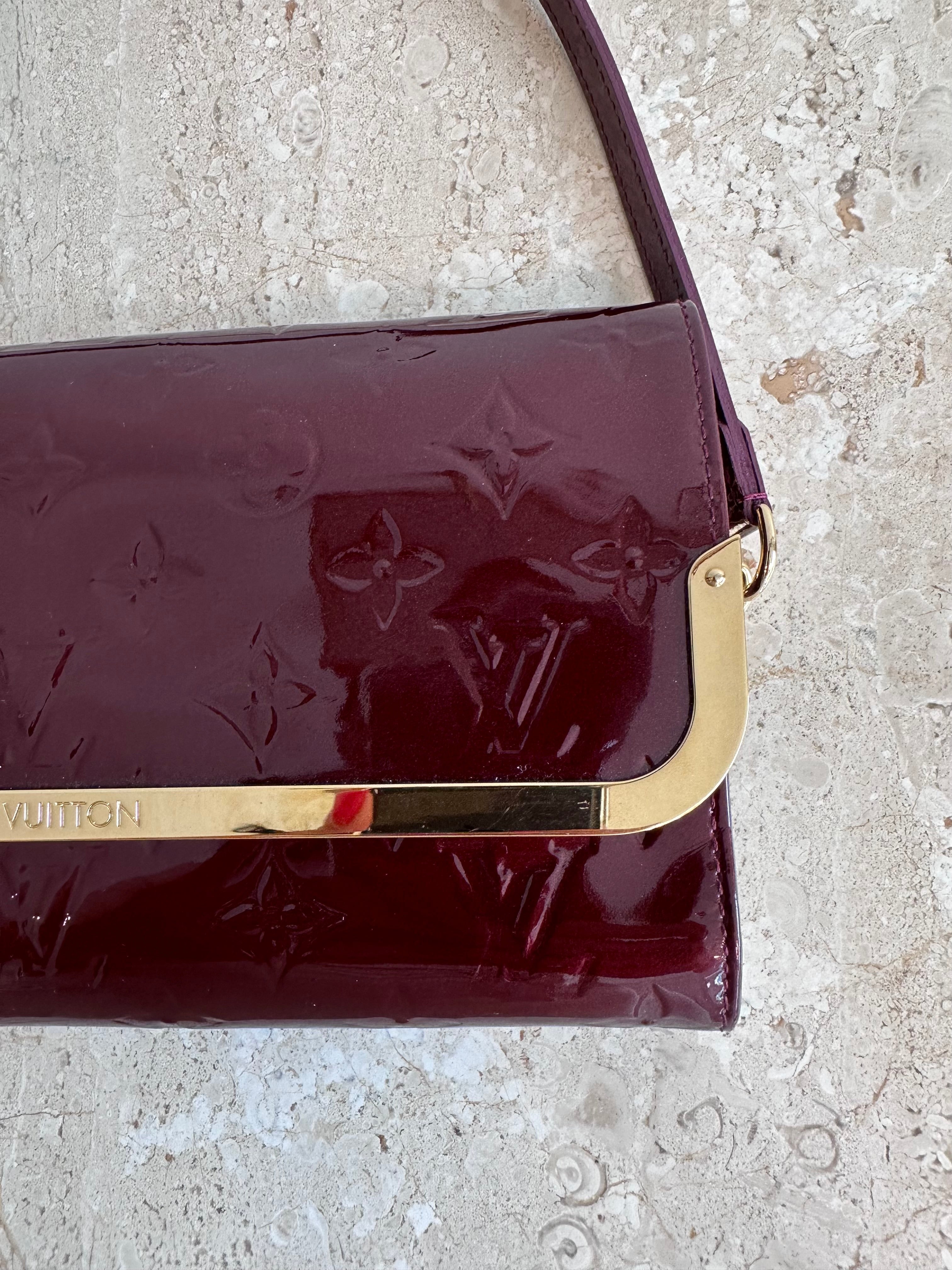 Louis Vuitton Monogram Vernis Rossmore MM Evening Bag Louis