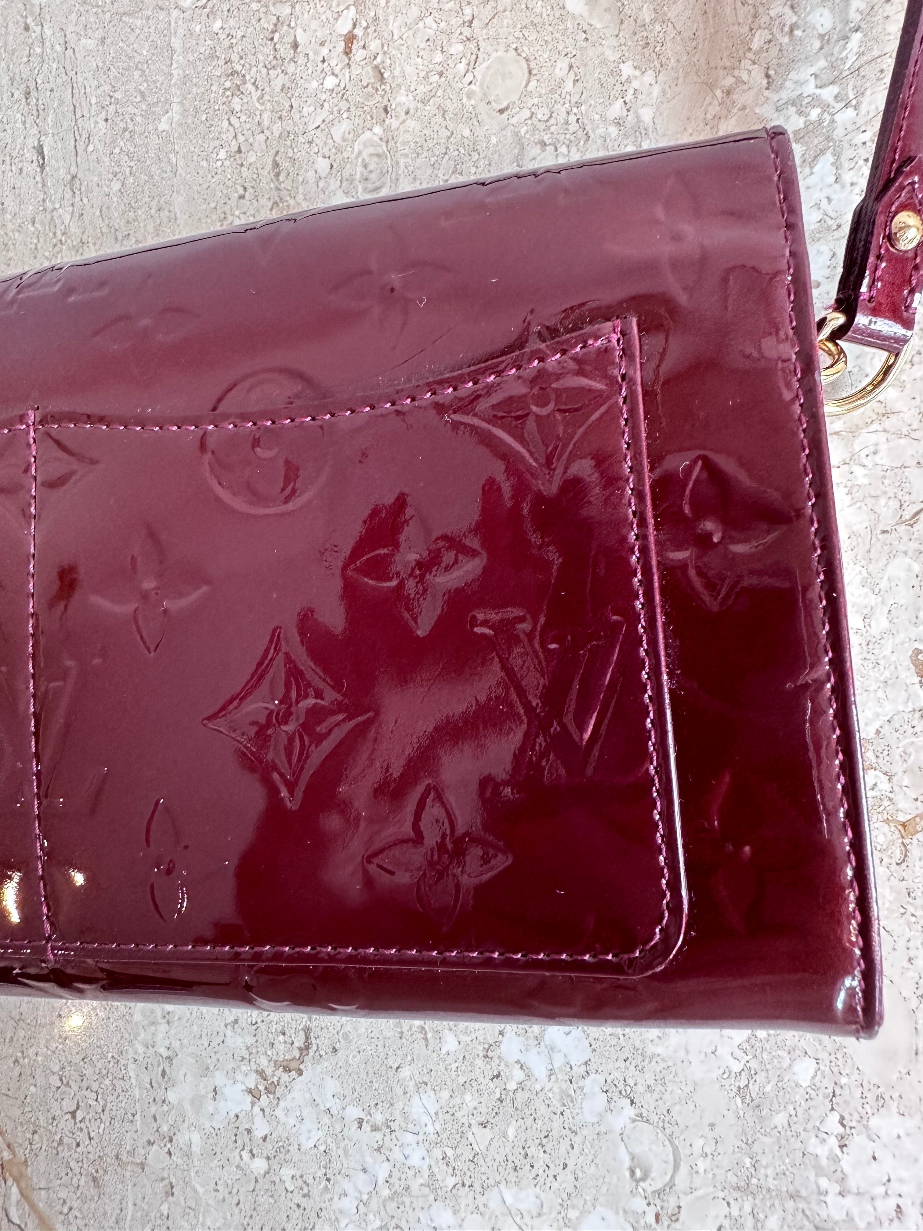 Louis Vuitton Rossmore Handbag Monogram Vernis MM Neutral 1937041