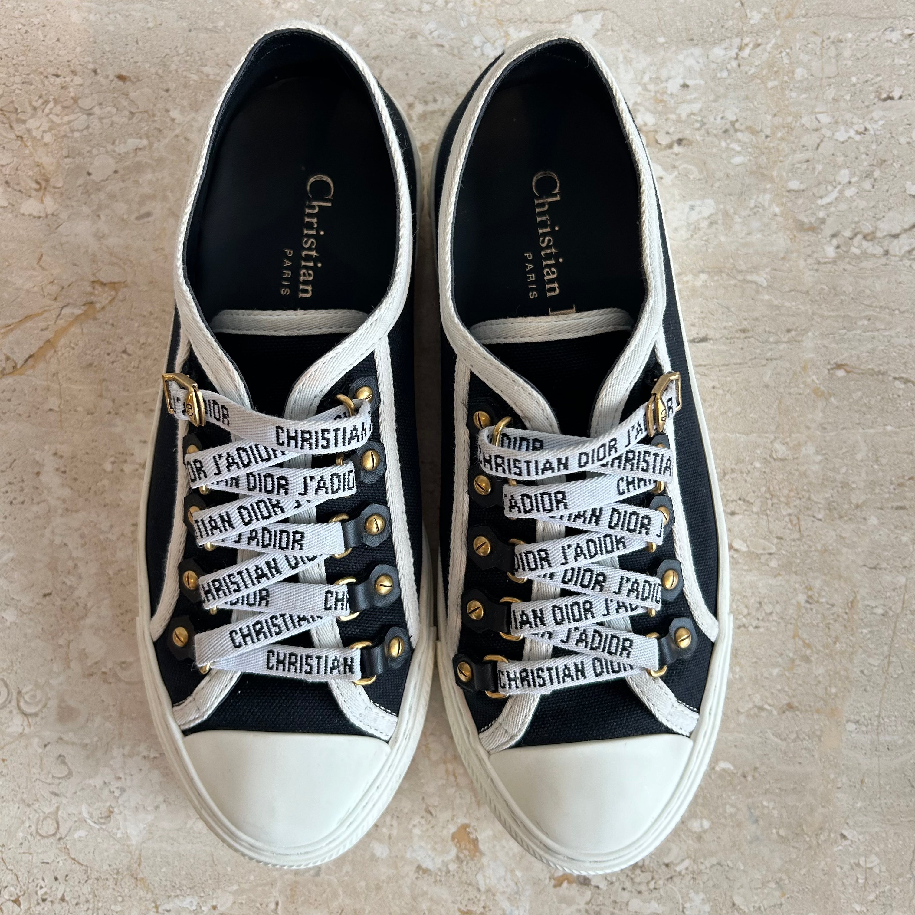 Pre-Owned DIOR Walk'n'Dior Sneakers Size 36.5