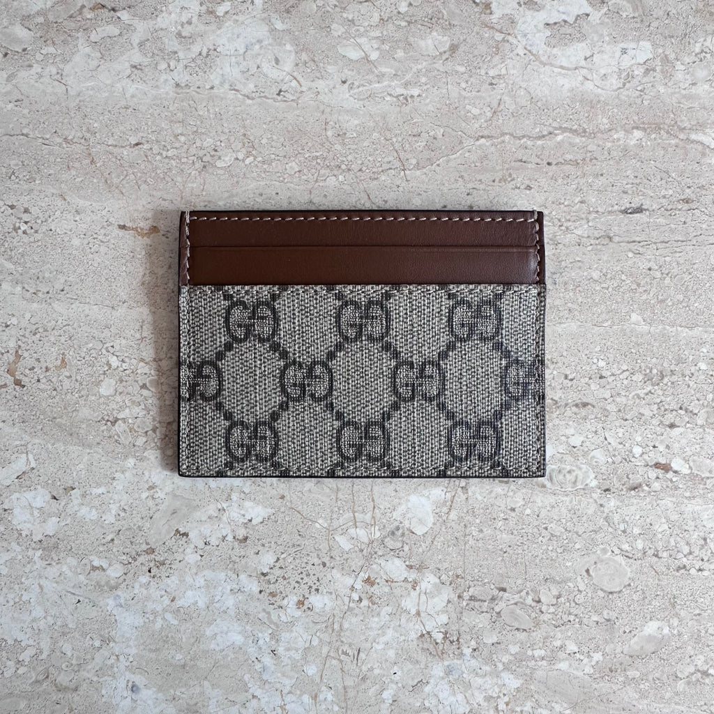 Pre-Owned GUCCI Monogram Card Case