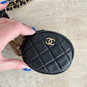 Pre-Owned CHANEL™ Quilted Multi Pouching Flap and Coin Purse