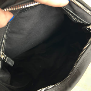 Pre-Owned GIVENCHY Black Nylon Pandora Messenger