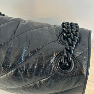 Pre-Owned BALENCIAGA Crush Medium Chain Bag