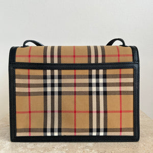 Pre-Owned BURBERRY Nova Check Macken Crossbody Bag