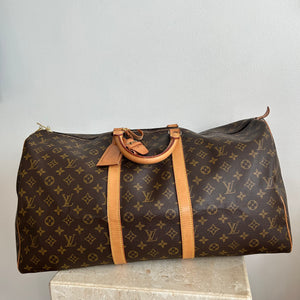 Pre-Owned LOUIS VUITTON Vintage Monogram Keepall 55