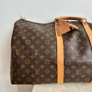 Pre-Owned LOUIS VUITTON Vintage Monogram Keepall 55