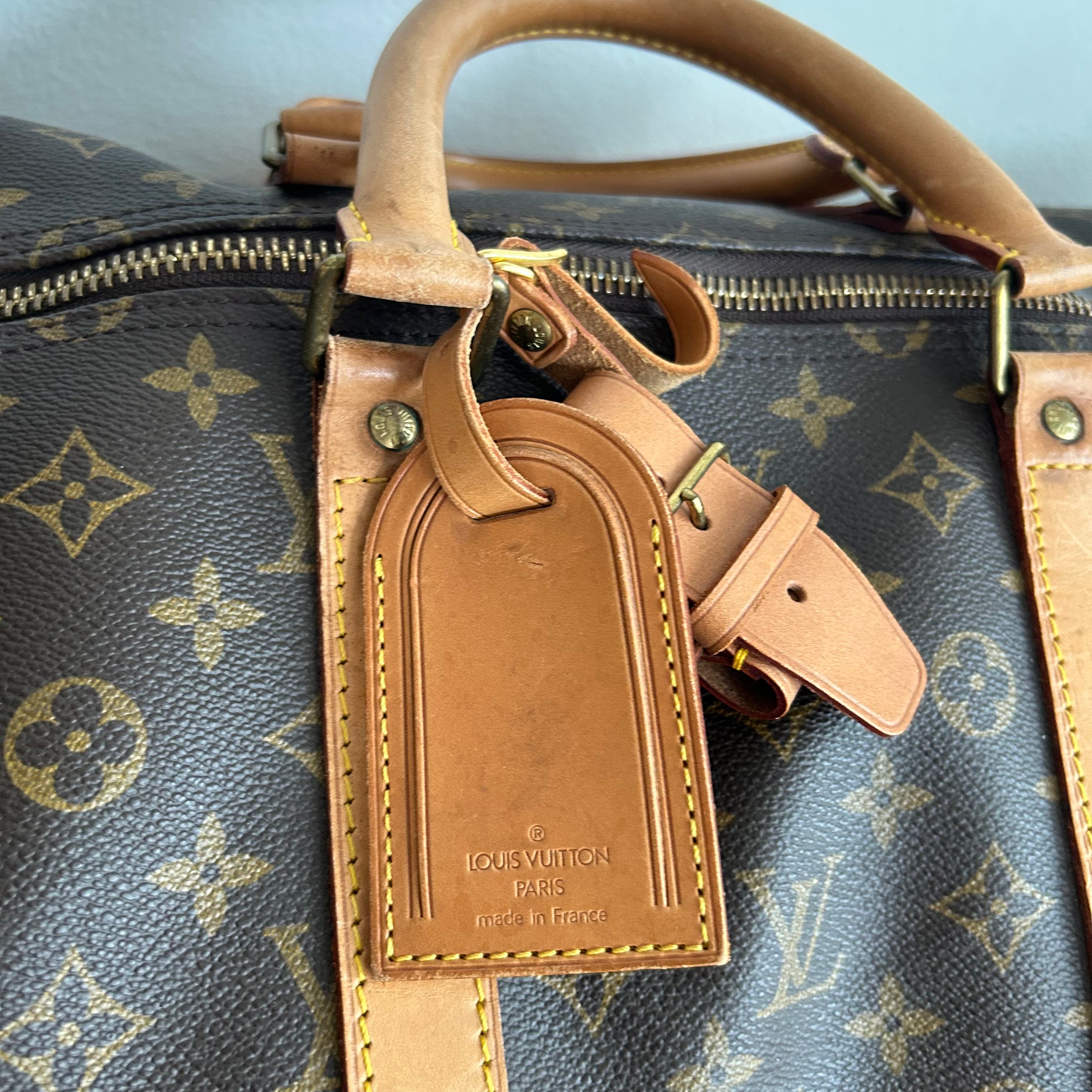 Pre-Owned LOUIS VUITTON Vintage Monogram Keepall 55