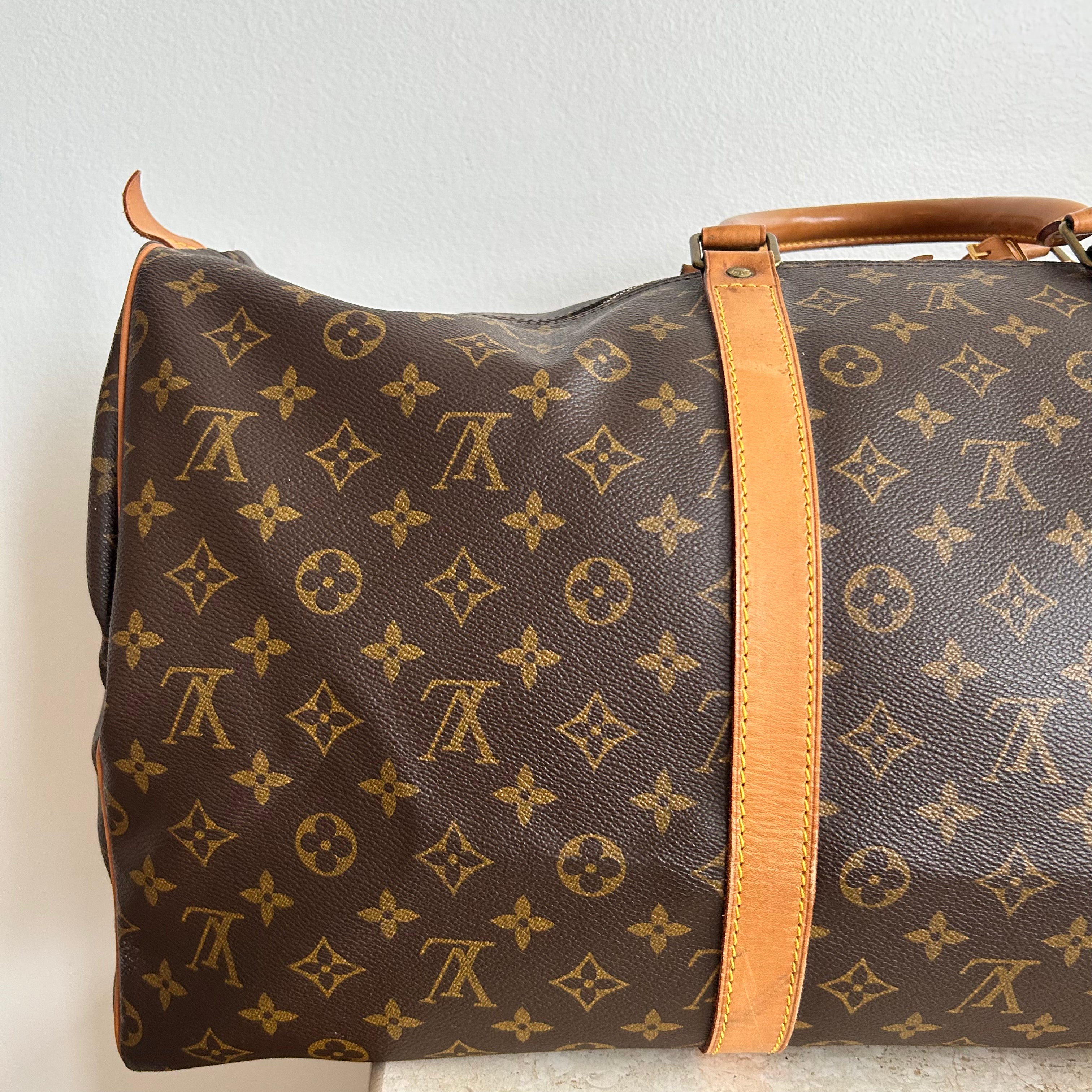 Pre-Owned LOUIS VUITTON Vintage Monogram Keepall 55