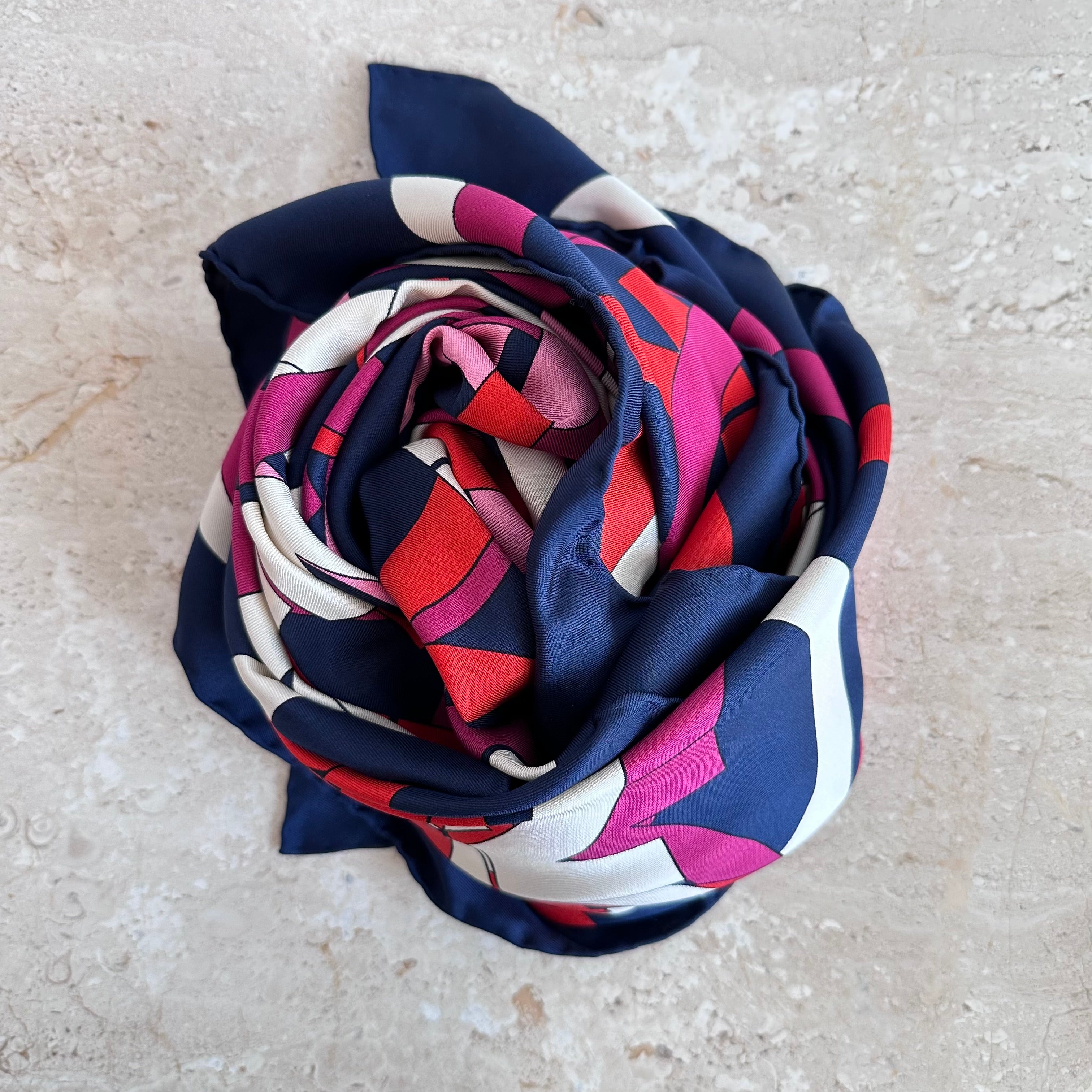 Pre-Owned SALVATORE FERRAGAMO Silk Scarf