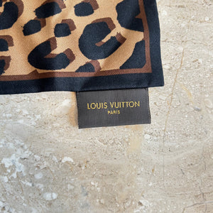 Pre-Owned LOUIS VUITTON x Stephen Sprouse Leopard Silk Bandeau