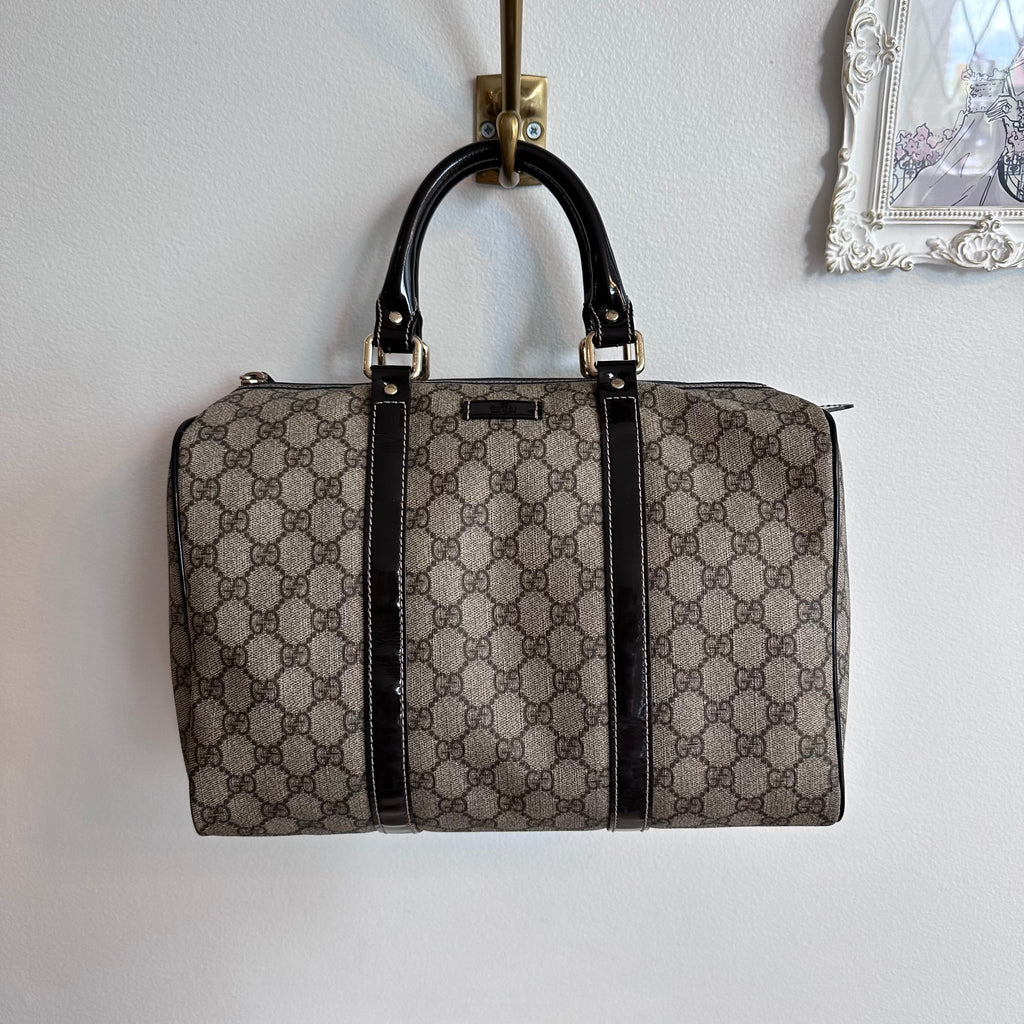 Pre-Owned GUCCI Boston Bag